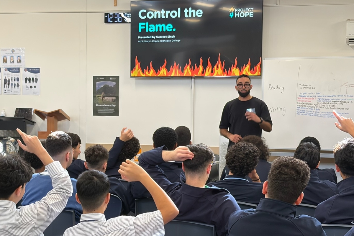 Session in classroom